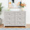 Commode double 6 tiroirs L 45,4 po Lukasik