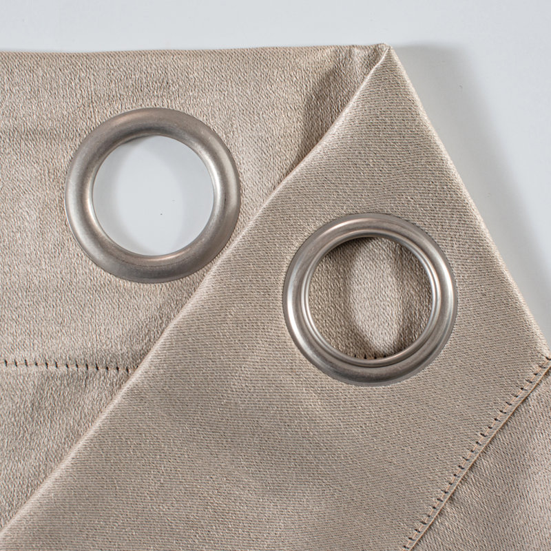 Rosetter Blackout Curtain Pair, Tan