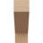 12"W x 24"D x 36"H Classic Clemmons Rough Cedar Woodgrain TimberThane Corbel, Primed Tan-88289403