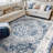 Barlow Machine Woven Oriental Area Rug-801842252