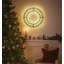 Indoor / Outdoor Led Wreath Lighted Window Décor