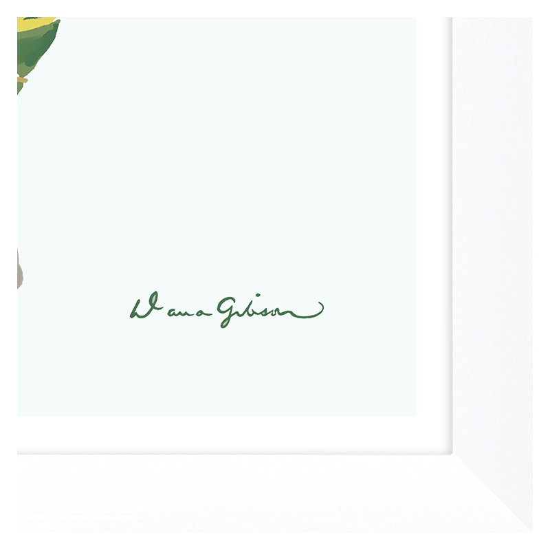 Vase Series Giclee Print by Dana Gibson, Green