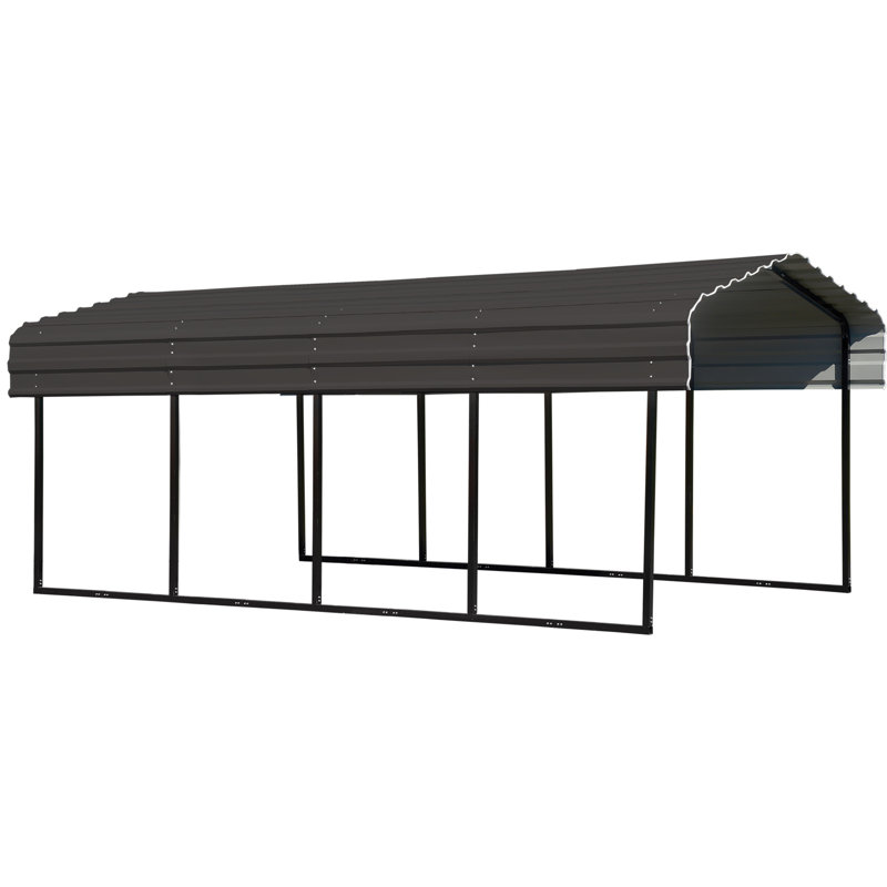 Galvanized Steel Carport, 10X20X7