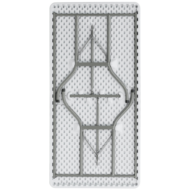 Table d'événement rectangulaire pliante en plastique Noah, H 29 po x l 60 po x P 30 po