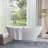 71" x 33" Freestanding Soaking Acrylic Bathtub-73719601