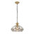 Hanging Glass Shade Ceiling Light Adjustable Height
