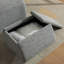 Fauteuil large sans accoudoirs avec repose-pieds avec rangement-943252540