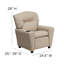 Contemporary Kids Recliner with Cup Holder-1550057885