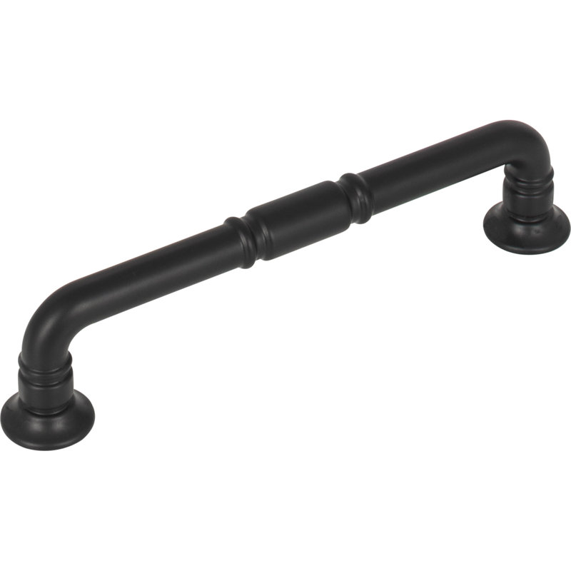 Kent Bar pull, 5 1/16" Center to Center, Flat Black