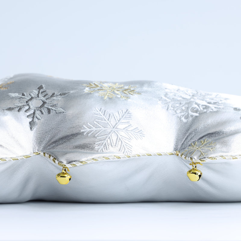Floral Reversible Throw Pillow