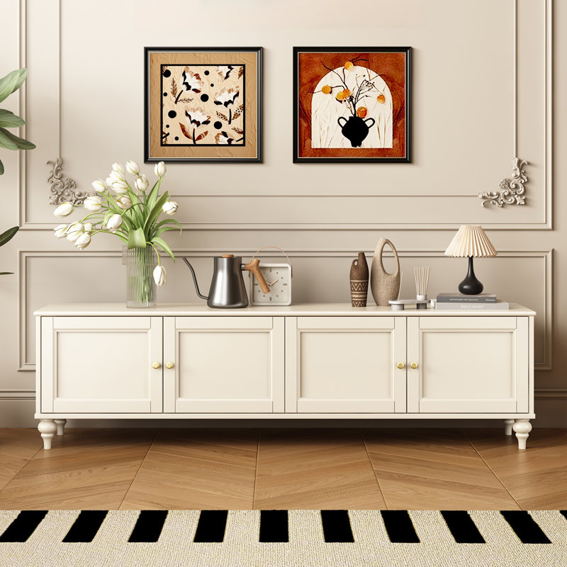 Meuble télé Creative Minimalist, H 21,97 po x L 78,74 po x l 15,75 po