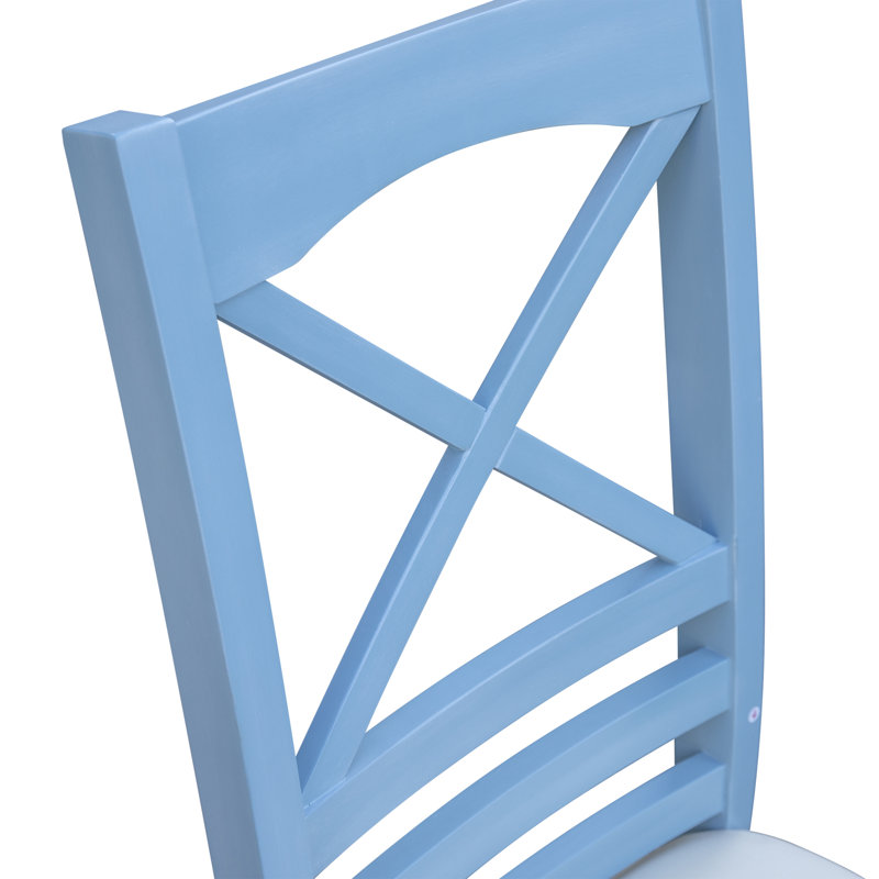 Beachfront Schrum Desk & Chair Set, Blue