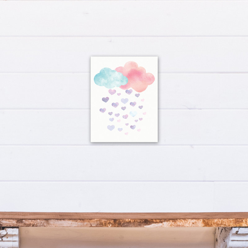 Art sur toile pluie en aquarelle Labarre