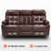 Zhanea Power Reclining Sofa with Heat and Massage,  3-Seat Dual Recliner Sofa