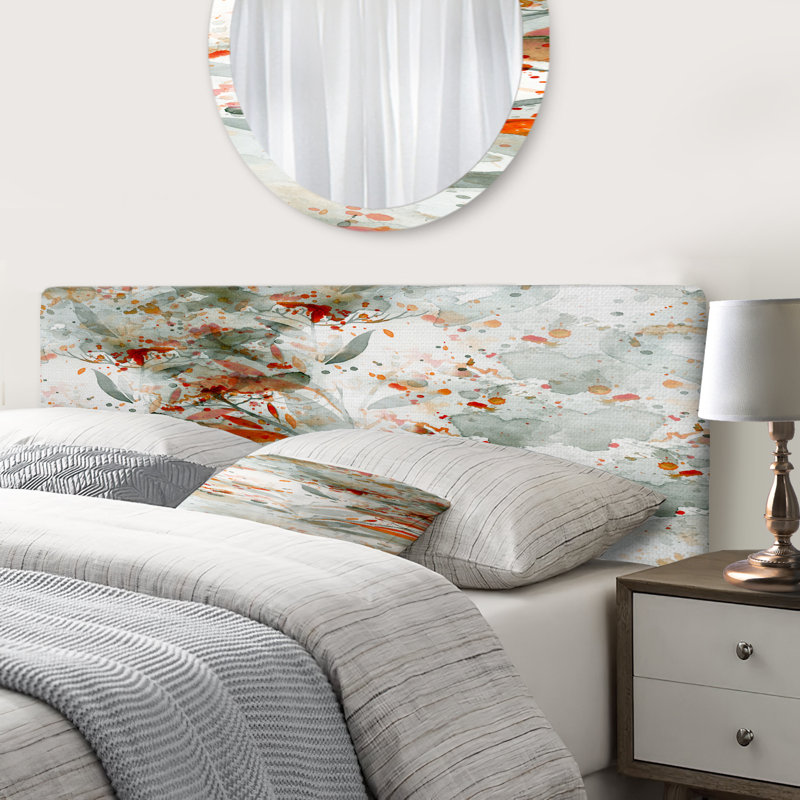 Ilenas Upholstered Panel Headboard, Queen