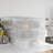 vidaXL Plastic Storage Boxes 6 pcs 5 L Stackable