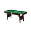 Table de billard pliante en bois massif de 6,5 pi-130161170