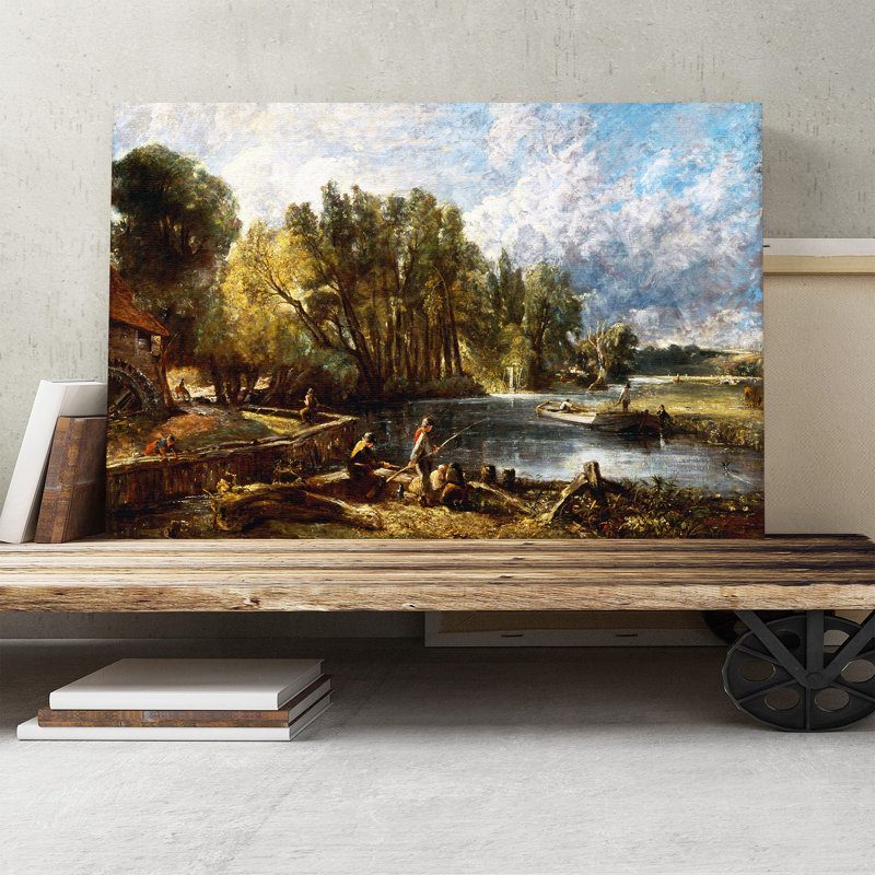 Stratford Mill by John Constable - Wrapped Canvas, 70cm H x 100cm W