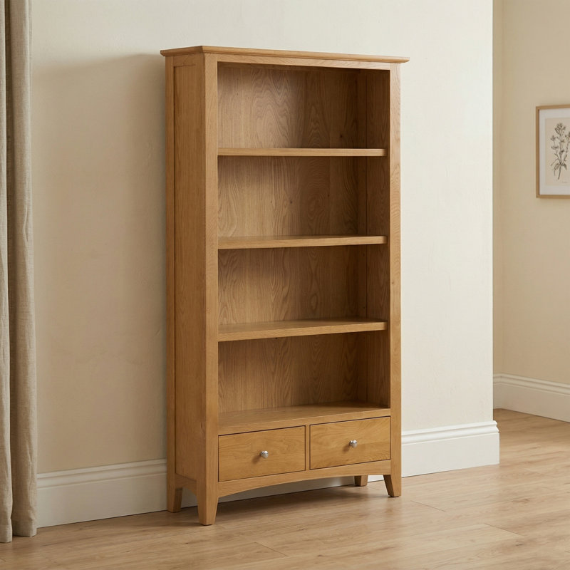 Censu Oak Large Bookcase