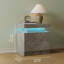 49cm W Manufactured Wood Bedside Table-1611111934