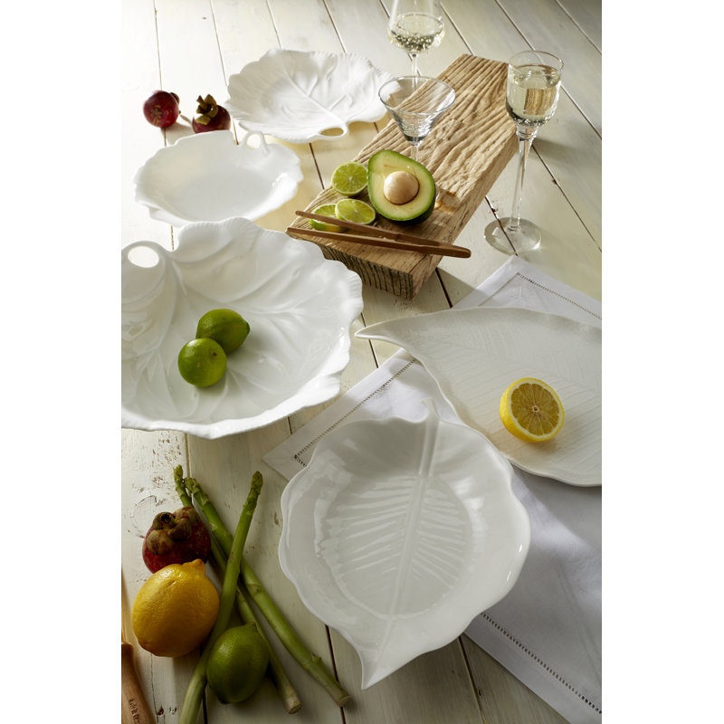Foliage Bone China Serving Bowl