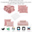 Ensemble d'édredon en microfibre texturée ivoire French Fancy-121534393-121534395