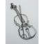Décoration murale en métal violin