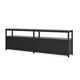 Open Plan Large Low Bookcase w/ Storage