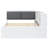 Wood Platform Bed With Trundle, Headboard Storage, And Shelves In White - Classic Look Full Size Shelf Box Practical Option