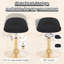 Sunizona Upholstered Velvet Adjustable Height Bar Stool-240479301-240479303