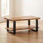 Solid Wood Top Coffee Table
