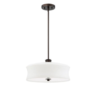 Luminaire suspendu cylindrique à 3 lumières Sienel