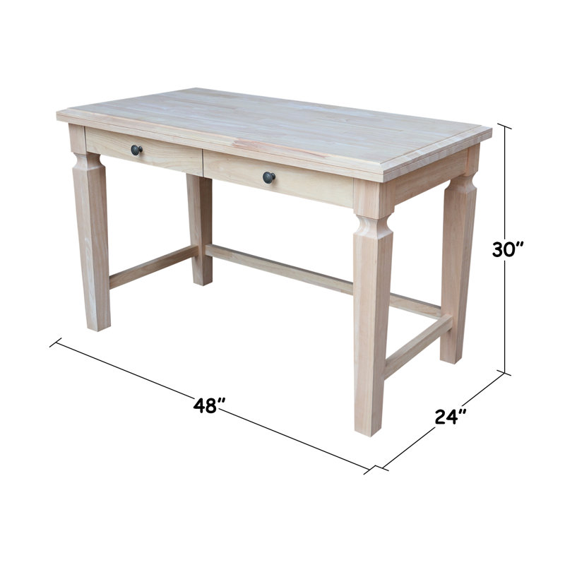 Betzalel Solid Wood Writing Desk