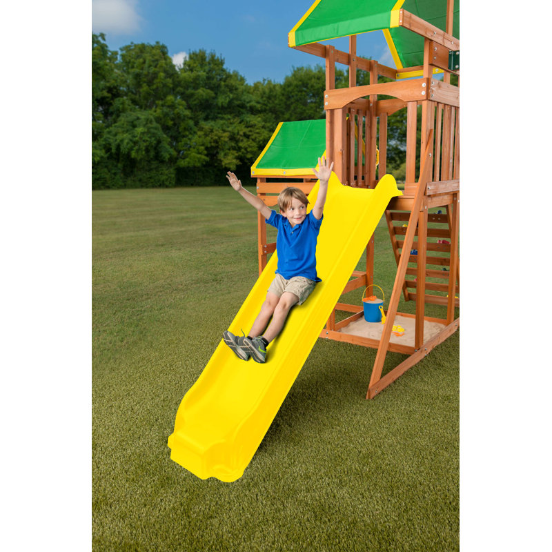 Woodlands Swing Set, Yellow