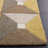 Gilderoy Geometric Hand Tufted Wool/Cotton Area Rug in Gold/Gray-1371445322