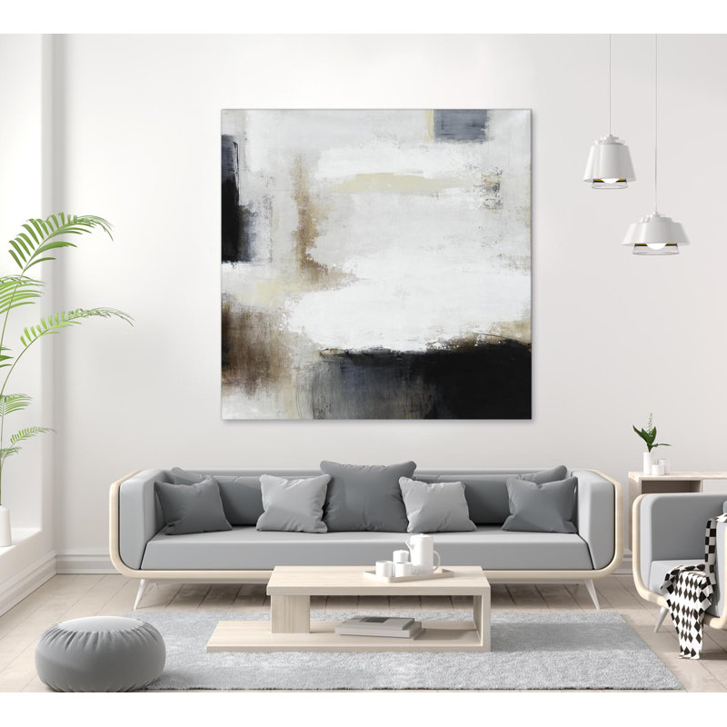 " Below Clouds ", 72" H x 72" W x 1.5" D