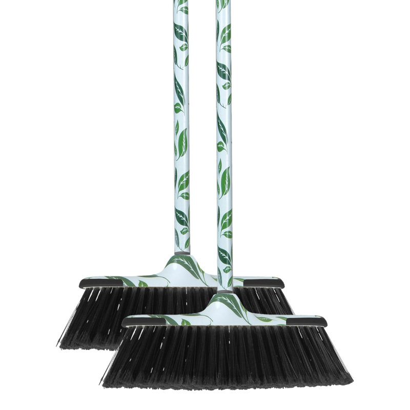 Impression de feuille de balai Superio, balai de maison et de cuisine durable, matériau durable très résistant, paquet de 2