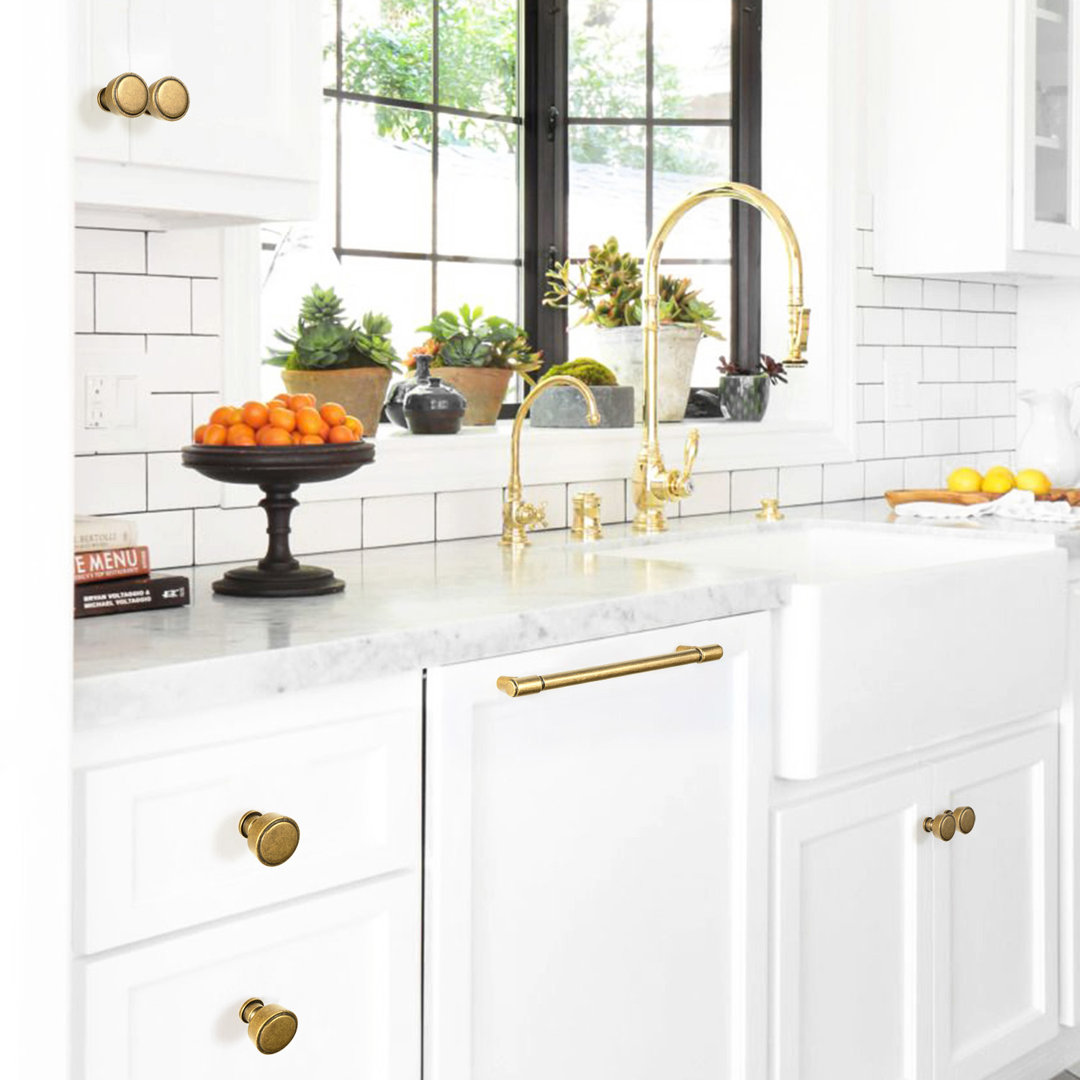 1.23" Diameter Mushroom Knob Multiple Pack (Set of 6) MECANS 