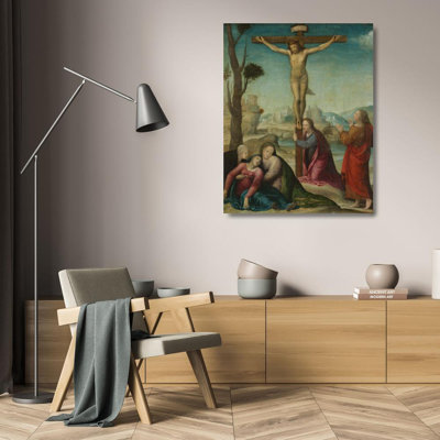 «The Crucifixion» par Sodoma, reproduction d'art sur toile tendue