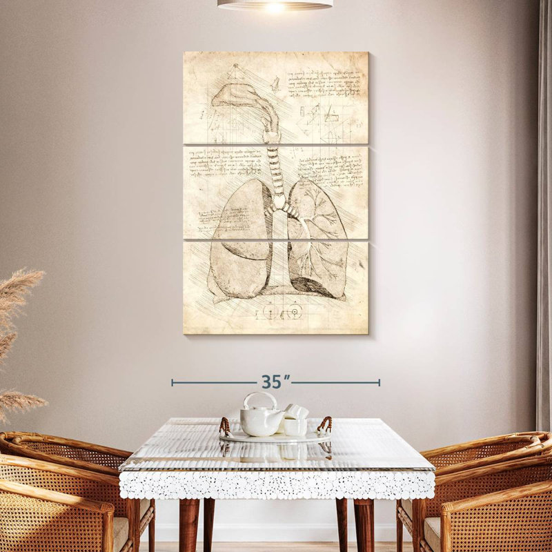 Keiri Human Respiratory System, 57'' H x 36'' W