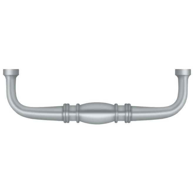 Colonial 1 Center to Center Bar Pull, Polished Brass