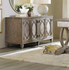 Rustic Glam 52'' W Solid Wood Credenza