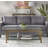 Sawin Glass Top Single Coffee Table