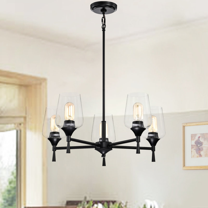 Lustre classique / traditionnel 5 lumières Aidan-James