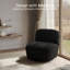 Chaise d'appoint rembourrée pivotante à 360 degrés avec rangement caché - ensemble de 2-98753818