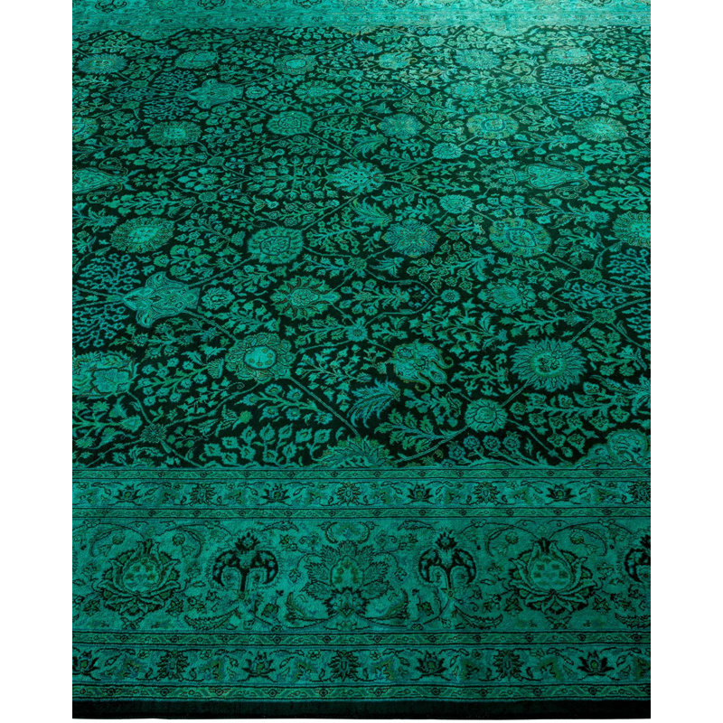 Yitzel One-of-a-Kind 8' 2" X 10' 1" Hand Knotted Area Rug