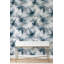 Papier peint oiseaux, vol, bleu-817339984