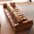 Retro Wind Oil Wax Leather Sofa