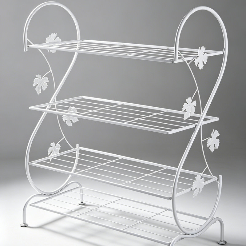 4 Pair Shoe Storage Cabinet