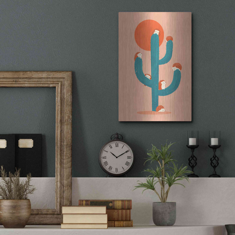 " Prickly " by Jay Fleck, 16" H x 12" W x 0.13" D